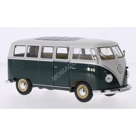 VOLKSWAGEN T1 MINIBUS 1962 VERT ET BLANC