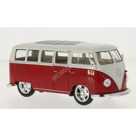 VOLKSWAGEN T1 MINIBUS LOW RIDER 1962 ROUGE ET BLANC