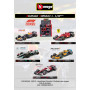 DISPLAY DE 24 PIECES : VEHICULES "RACING F1 - 2022 - 5 ECURIES" (BOITAGE SOUPLE) (EPUISE)