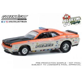 DODGE CHALLENGER R/T 2008 "EDMONTON POLICE - BLUE LINE RACING 25 ANS- ALBERTA - CANADA"