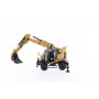 CATERPILLAR M318 EXCAVATEUR SUR PNEU AVEC OUTILS AVEC FIGURINE