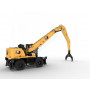 CATERPILLAR MH3040 MANIPULATEUR DE MATERIEL AVEC FIGURINE