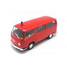 VOLKSWAGEN T2 BUS 1972 POMPIER ROUGE