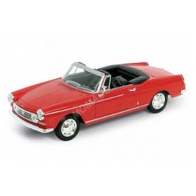 PEUGEOT 404 CABRIOLET TOIT OUVERT ROUGE