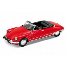 CITROEN DS19 CABRIOLET TOIT OUVERT ROUGE