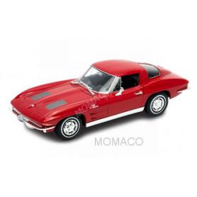 CHEVROLET CORVETTE C2 STINGRAY 1962-1967 ROUGE