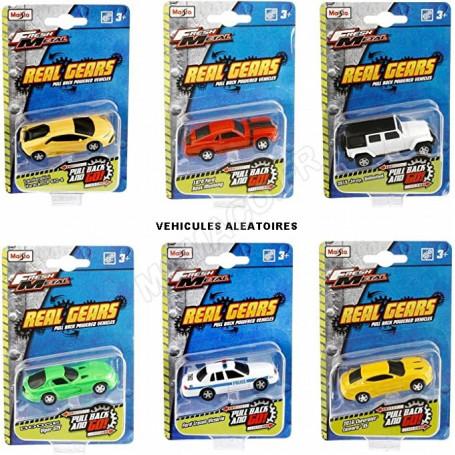 DISPLAY DE 24 PIECES : VEHICULES "RETROFRICTION" (1:64)