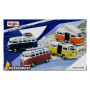 DISPLAY DE 12 PIECES : VOLKSWAGEN COMBI CAMPERS (1:40)