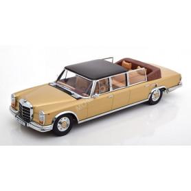 MERCEDES-BENZ 600 W100 LANDAULET 1964 DORE/NOIR