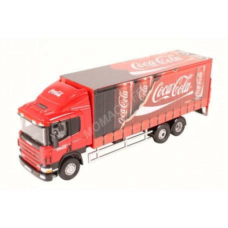 SCANIA 94D 3 ESSIEUX "COCA-COLA"