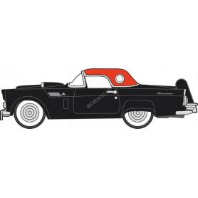 FORD THUNDERBIRD 1956 NOIR/ROUGE