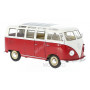 VOLKSWAGEN T1 SAMBA 1963 ROUGE ET BLANC