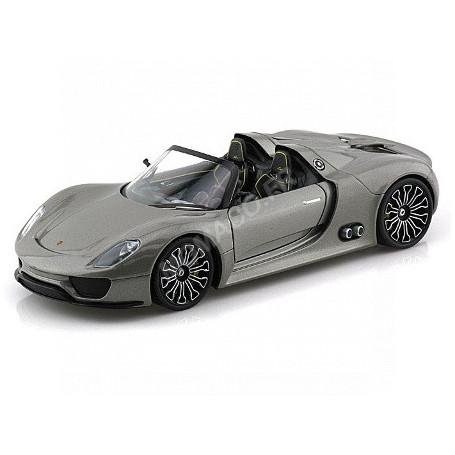 PORSCHE 918 SPYDER ARGENT