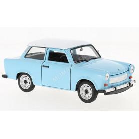 TRABANT 601 BLEU CLAIR TOIT BLANC