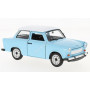 TRABANT 601 BLEU CLAIR TOIT BLANC