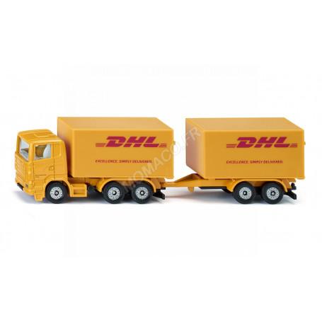 CAMION AVEC REMORQUE DHL