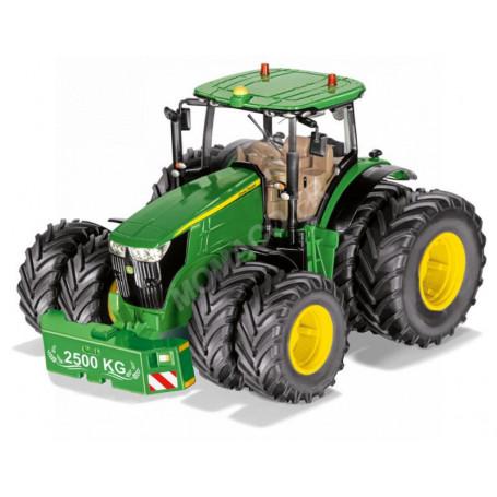 JOHN DEERE 7290R A ROUES JUMELEES ET COMMANDE