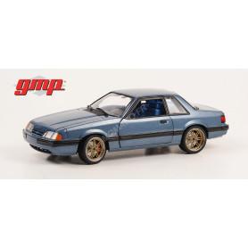FORD MUSTANG 5.0 LX 1989 DETROIT SPEED BLEUE