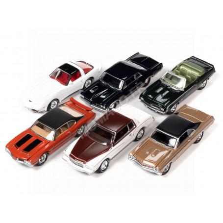 COFFRET DE 6 PIECES : MUSCLE CARS 2023 - SERIE N°1 - VERSION A