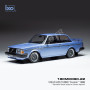 VOLVO 240 TURBO CUSTOMISEE 1986 BLEU