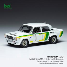 LADA 2105 VFTS 1 BLAHNA/SCHOVANEK RALLYE VLTAVA PRIBRAM 1988