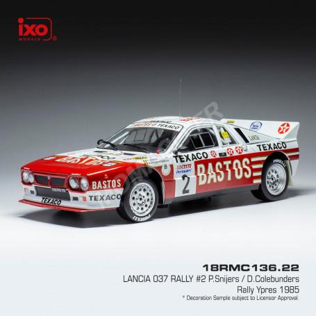 LANCIA 037 2 SNIJERS/COLEBUNDERS EQUIPE BASTOS RALLYE YPRES 1985