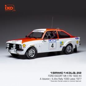 FORD ESCORT MKII RS 1800 4 VATANEN/AHO RALLYE 1000 LACS 1977