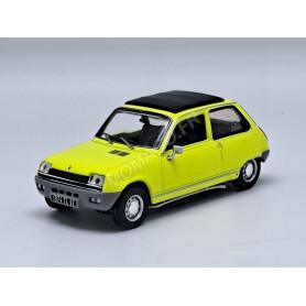 RENAULT 5 TL JAUNE AVEC TOIT OUVRANT FERME