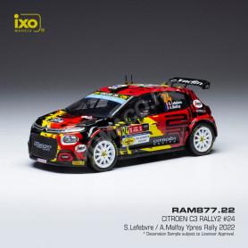 CITROEN C3 RALLYE 2 24 LEFEBVRE/MALROY WRC2 RALLYE YPRES 2022