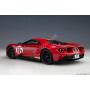 FORD GT HERITAGE EDITION ALAN MANN ROUGE AVEC BANDES DOREES