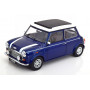 MINI COOPER TOIT OUVRANT VOLANT A GAUCHE BLEU METALLISE/BLANC