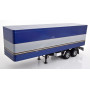 REMORQUE CAMION BLEU METALLISE/GRIS METALLISE