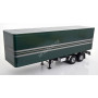 REMORQUE CAMION VERT METALLISE/GRIS METALLISE