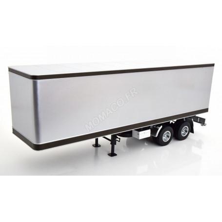 REMORQUE CAMION GRIS METALLISE/NOIR