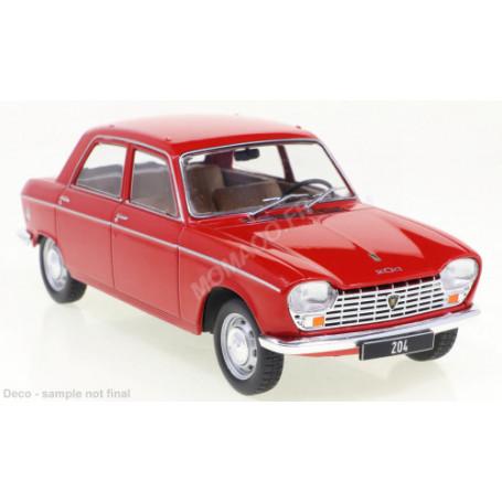 PEUGEOT 204 1968 ROUGE