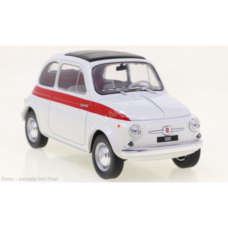 FIAT 500 1960 BLANC/ROUGE