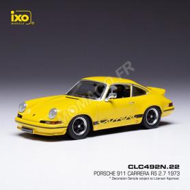 PORSCHE 911 CARRERA RS 2.7 "BLACK MAGIC" 1973 JAUNE