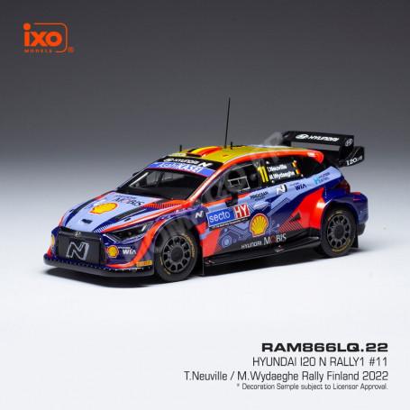 HYUNDAI I20 N RALLYE 1 11 NEUVILLE/WYDAEGHE RALLYE FINLANDE WRC 2022