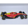 FERRARI F1 F1-75 TEAM SCUDERIA FERRARI 55 CARLOS SAINZ GRAND PRIX D'ITALIE MONZA 2022 4EME (75 ANS) (EPUISE)