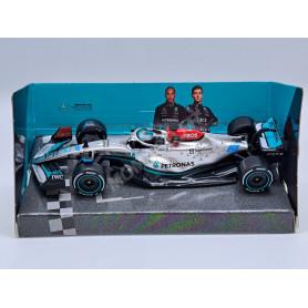 MERCEDES GP F1 W13E TEAM MERCEDES-AMG PETRONAS 63 GEORGE RUSSEL 2022 (BOITAGE SOUPLE)