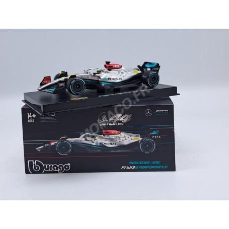 MERCEDES GP F1 W13E TEAM MERCEDES-AMG PETRONAS 44 LEWIS HAMILTON 2022 (PACKAGING PREMIUM)