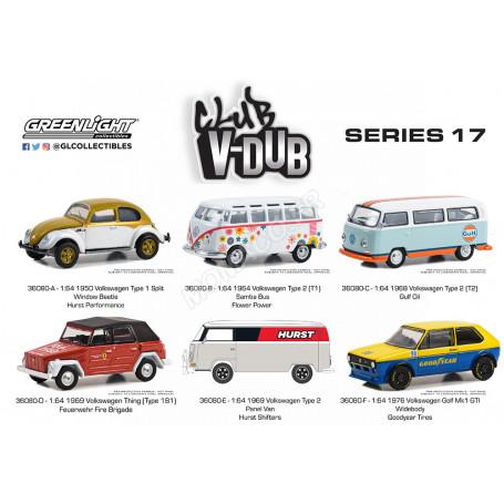 COFFRET DE 6 PIECES : CLUB VEE-DUB - SERIES 17 (EPUISE)