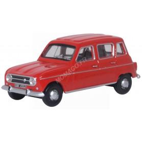 RENAULT 4L 1965 ROUGE