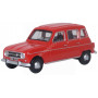 RENAULT 4L 1965 ROUGE