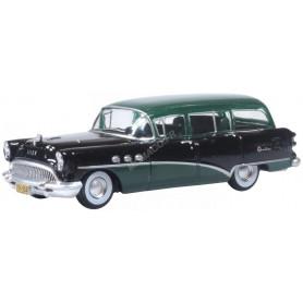 BUICK CENTURY ESTATE WAGON 1954 VERTE/NOIRE