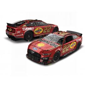 FORD MUSTANG "SHELL - PENNZOIL DARLINGTON" 22 JOEY LOGANO NASCAR CUP SERIES 2022 VERSION VAINQUEUR (ARC DIECAST)