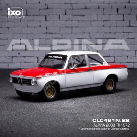 BMW ALPINA 2002 TII 1972 BLANC/ROUGE