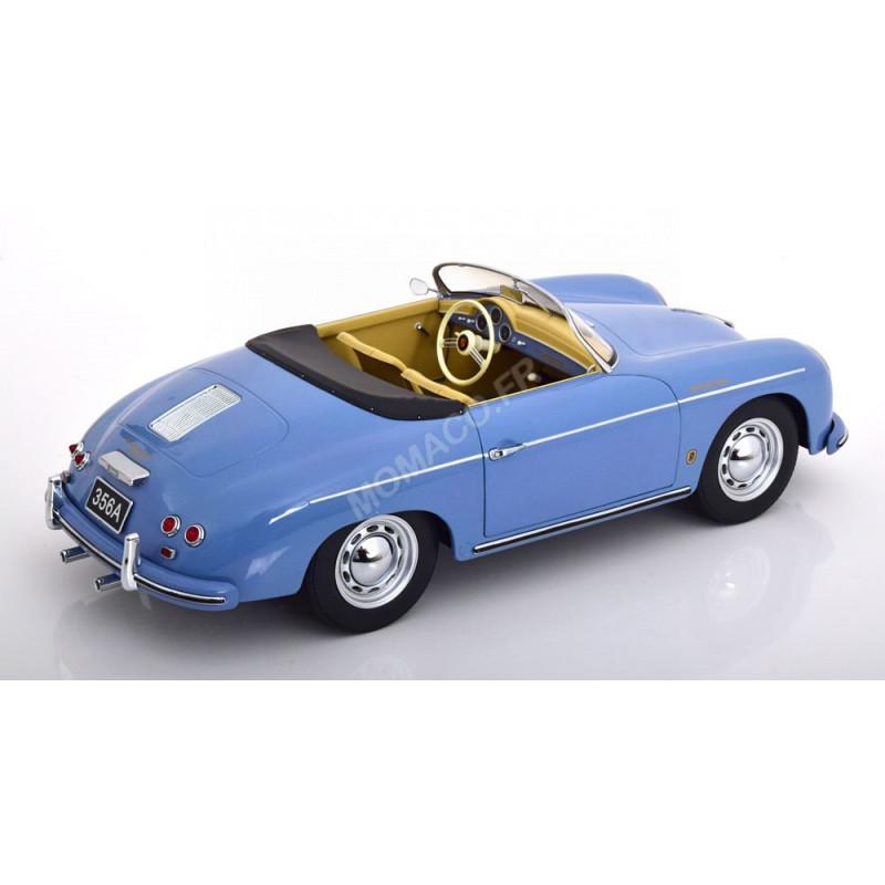 Porsche 356 America Cabriolet – Cult Models – Bleu Métallisé – 1/18 – Neuf