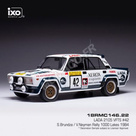 LADA 2105 VFTS 42 BRUNDZA/NEYMAN RALLYE 1000 LACS 1984