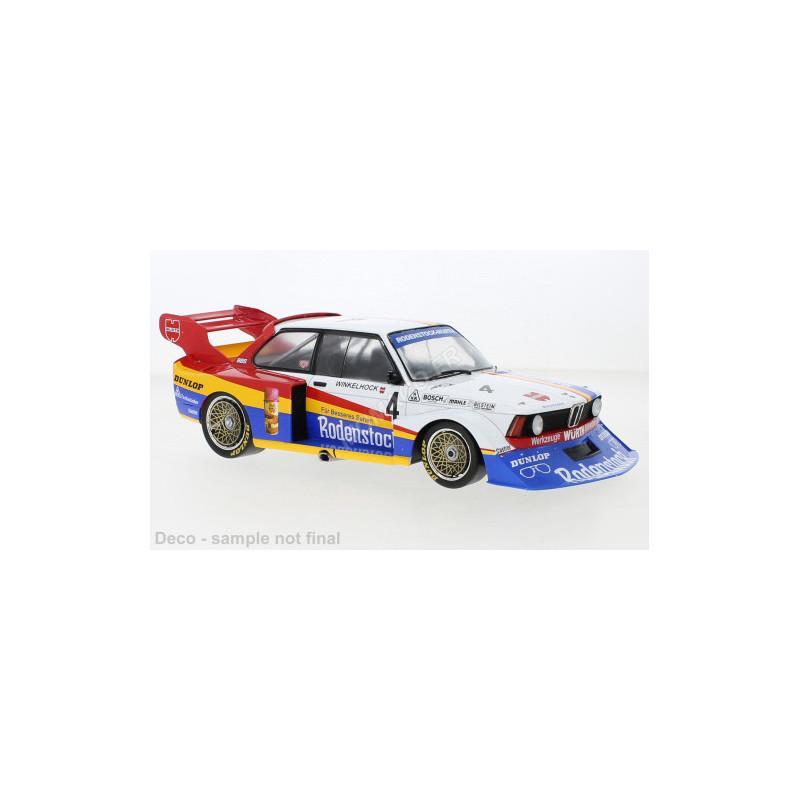 Miniature MODELCAR 1/18 – BMW 320 Gr.5 #9 Rodenstock DRM 1979 Rouge